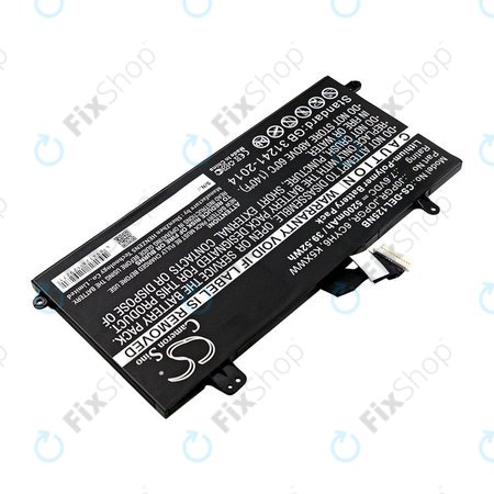 Μπαταρία για Dell Latitude 5290, Latitude 12 5285, 5200mAh, Li-Pol, 7.6V, J0PGR, HQ