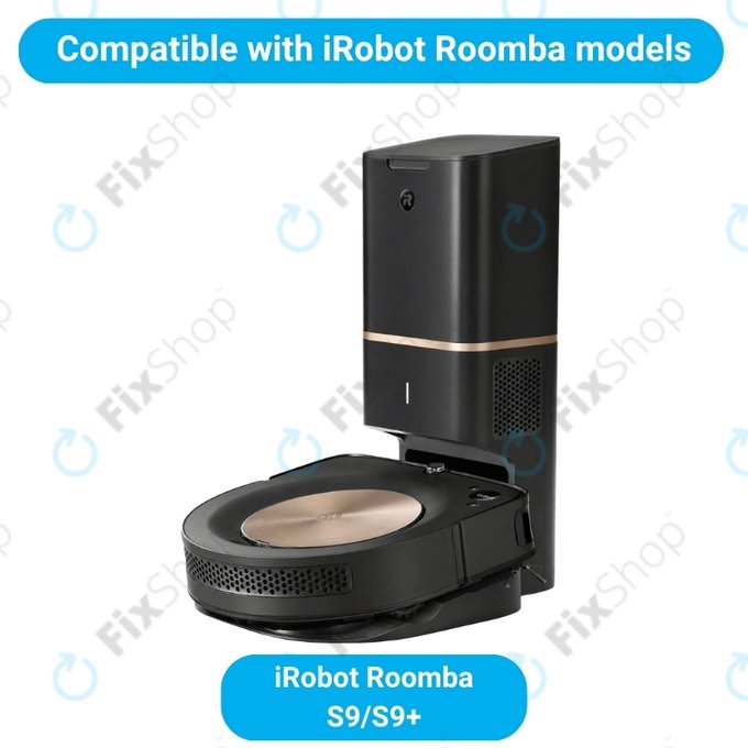 Σετ ανταλλακτικών για iRobot Roomba S9, S9+ (1 ζεύγος κύριων βουρτσών, 2x Φίλτρο, 2x Πλαϊνή Βούρτσα)