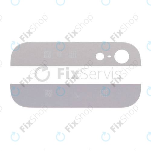 Πίσω Γυάλινες Λωρίδες για iPhone 5 | Λευκό | White