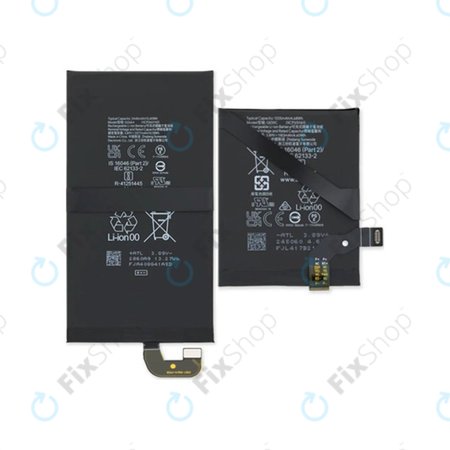 Battery (2τμχ) για Google Pixel 9 Pro Fold | G06KA, GE59C | 4650mAh