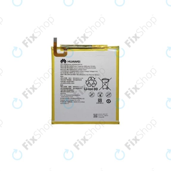 Battery για Huawei MediaPad T5 10.1 | M5 8.4 | MatePad T8 | T10 | T10s | HB2899C0ECW-C | 24022744 | 24022236 | 5100mAh | Service Pack