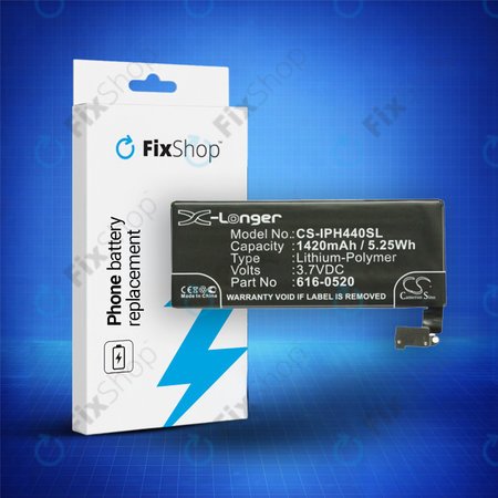 Μπαταρία για iPhone 4, 616-0520, 1420mAh, HQ