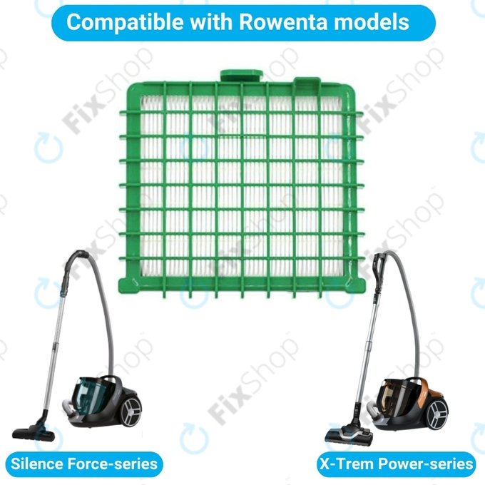 Φίλτρο HEPA, 2 τεμ. για Rowenta Silence Force, X-Trem