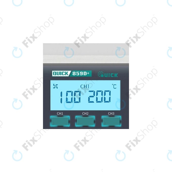 Σταθμός Κολλητηριού Θερμού Αέρα για Quick 859D+