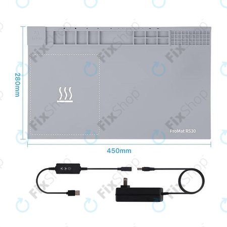 Θερμαντική Πλακέτα - Διαχωριστής Οθόνης LCD για Refox ProMat RS30 - 45 x 28cm