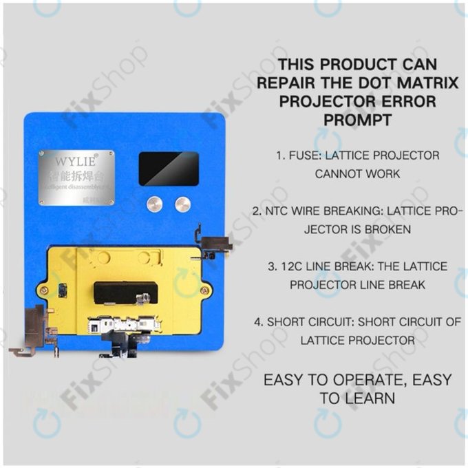 Πλατφόρμα Προθέρμανσης για Επισκευή Μητρικής Κάρτας για iPhone X | XS | XS Max | 11 | 11 Pro | 11 Pro Max | Wylie K85
