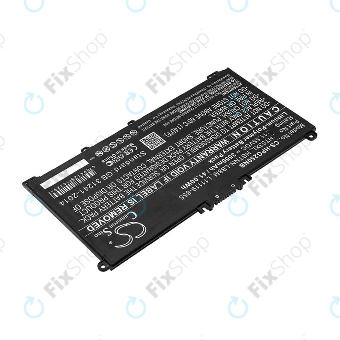 Μπαταρία για HP Pavilion 14, 15, 17, 3550mAh, Li-Pol, 11.55V, HT03XL, HQ