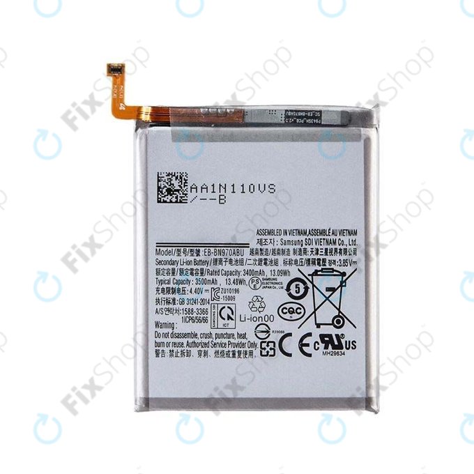 Μπαταρία για Samsung Note 10, EB-BN970ABU, 3500mAh