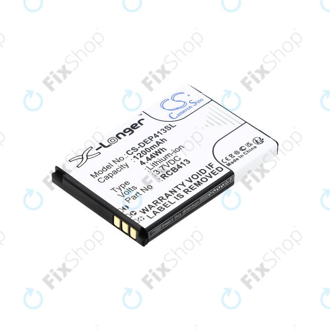 Μπαταρία για Doro Primo 406, 413, 414, 1200mAh, Li-Ion, 3.7 V, RCB413, HQ