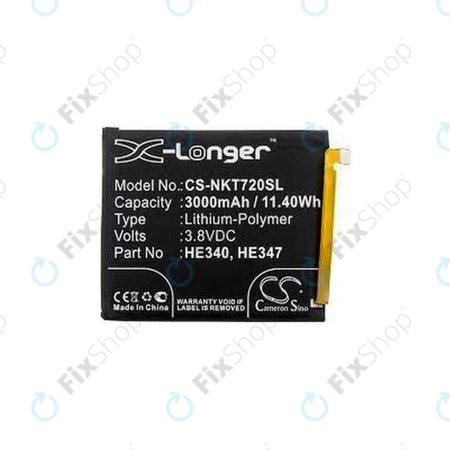 Μπαταρία για Nokia 7.1, HE340, 3000mAh, HQ