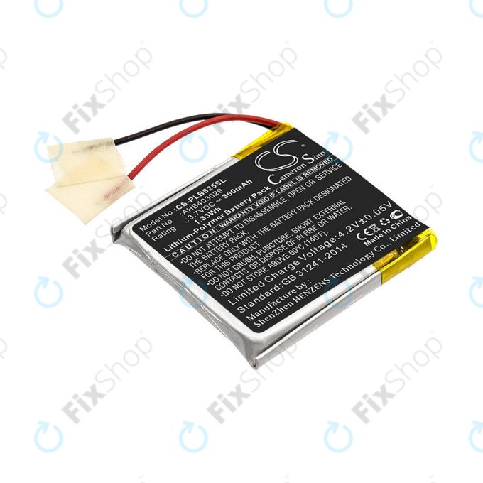 Μπαταρία για Plantronics Voyager Focus B825, 360mAh, Li-Pol, 3.7V, AHB403029, HQ