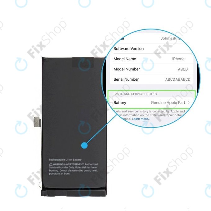 Battery για iPhone 14 Plus | 661-30394 | 4325mAh | Genuine Apple
