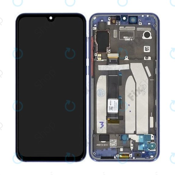 Συγκρότημα οθόνης για Xiaomi Mi 9 SE, Ocean Blue, Service Pack