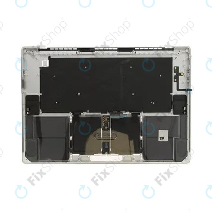 Άνω πλαίσιο πληκτρολογίου για MacBook Pro 16" A2780 (2023), με πληκτρολόγιο US και μπαταρία, Silver, 661-32190, Genuine Apple