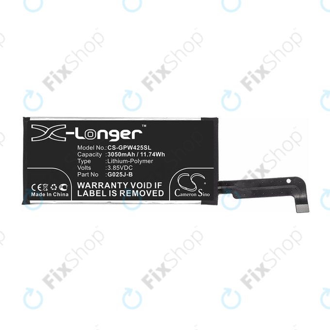 Μπαταρία για Google Pixel 4a 4G, G025J-B, 3050mAh, HQ