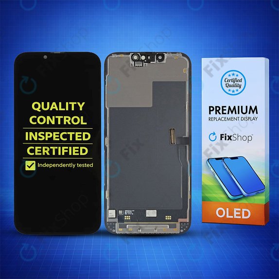 Οθόνη Hard OLED για iPhone 13 Pro, Αφής με πλαίσιο, FixPremium