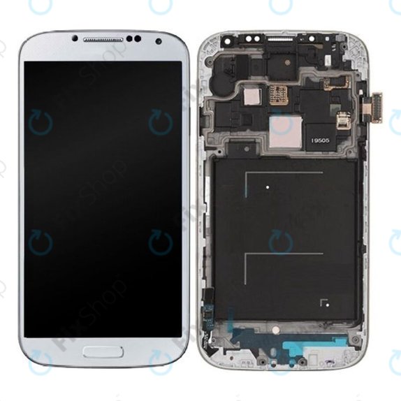 Συγκρότημα οθόνης για Samsung S4, i9505, White Frost