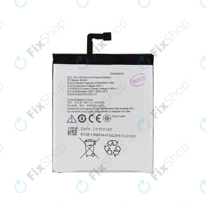 Battery για Lenovo S60 | BL245 | 2150mAh