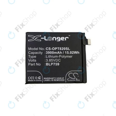 Μπαταρία για OnePlus 8 Pro, BLP759, 3900mAh, HQ