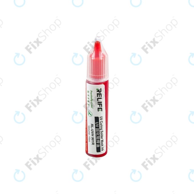 UV Curable Solder Mask Relife RL-901R - 10ml | Red