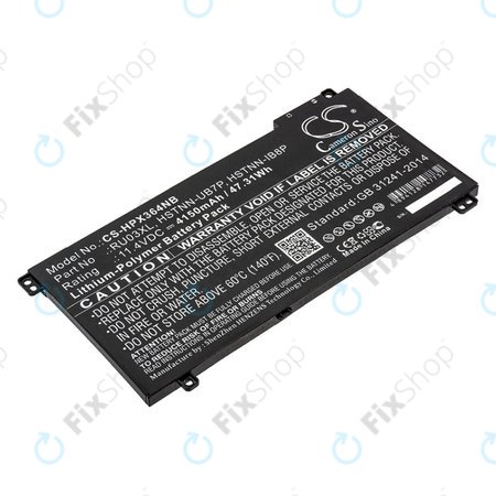Μπαταρία για HP ProBook x360 440 G1, x360 11 G3, 4150mAh, Li-Pol, 11.4V, HSTNN-UB7P, HQ