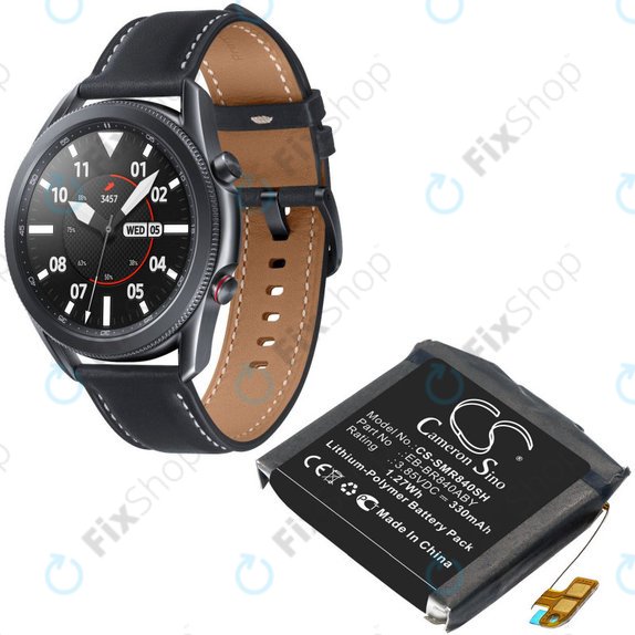Μπαταρία για Samsung Galaxy Watch 3 45mm R840, R845, 330mAh, Li-Pol, 3.85 V, EB-BR840ABY, HQ