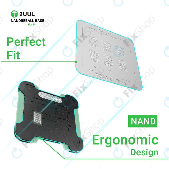 Μαγνητική βάση reballing NAND διπλής όψης, 2UUL BH16