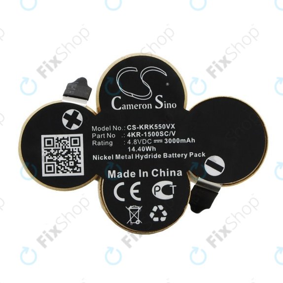 Μπαταρία για Kärcher K55, 4KR-1500SC/V, 4.8V, 3000mAh, HQ
