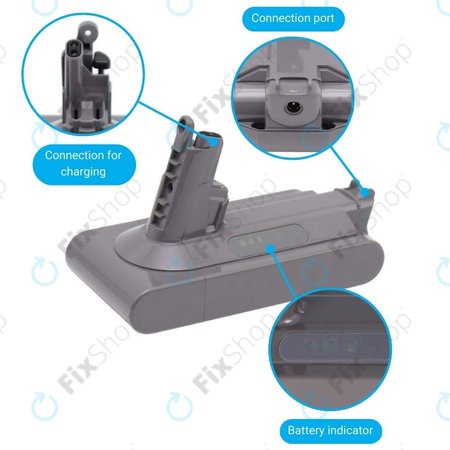 Μπαταρία για Dyson V10, 969352-02, SV12, 206340, 25.2V, 3000mAh