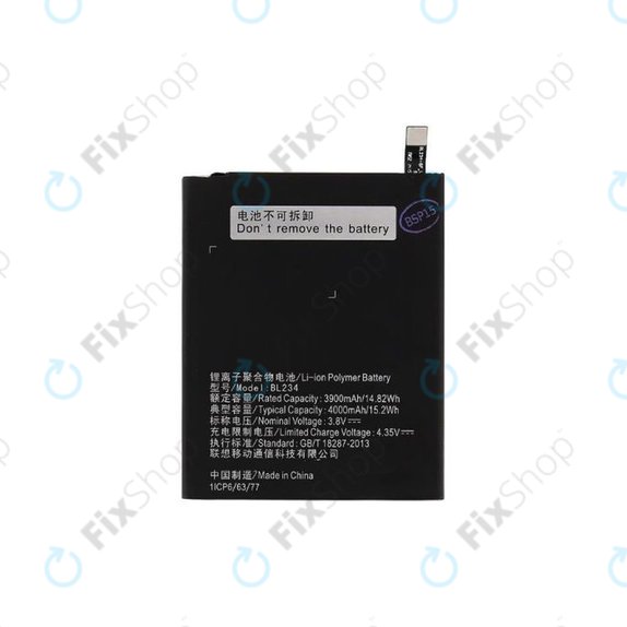 Μπαταρία για Lenovo VIBE P1ma40 mini, A5000, P70, BL234, 4000mAh