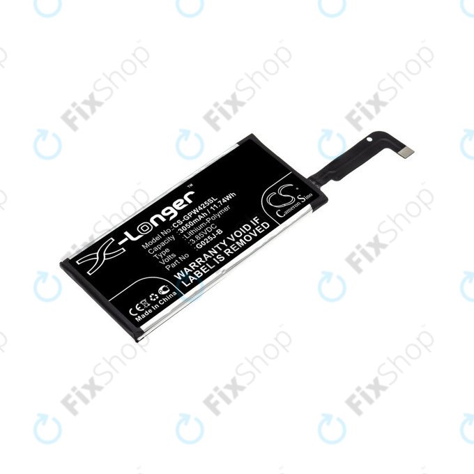 Μπαταρία για Google Pixel 4a 4G, 3050mAh, Li-Pol, 3.85 V, G025J-B, HQ
