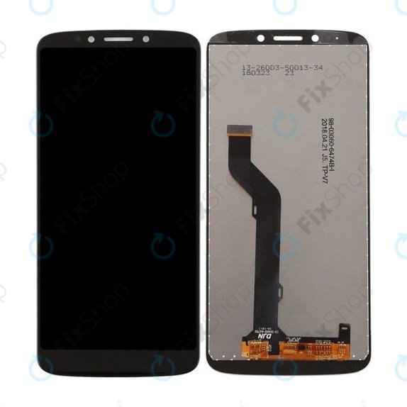 Οθόνη με οθόνη αφής για Motorola Moto E5 Plus, XT1924, Μαύρο, Black, Aftermarket