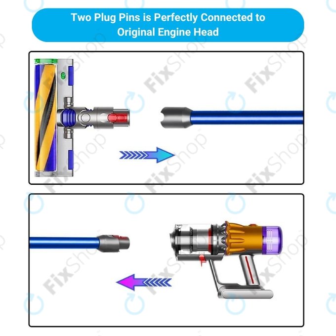 Σωλήνας Αναρρόφησης για Dyson V12 | Μπλε | Blue