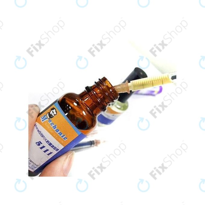 Αφαίρεση Κόλλας Πίσω Καλύμματος Γυαλιού (iPhone 8 - 14 Pro Max) - 20ml για Mechanic 5111