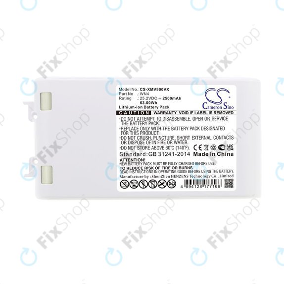 Μπαταρία για Xiaomi Dreame V10, V9, V8, XR, 2500mAh, Li-Ion, 25.2V, WN4, HQ