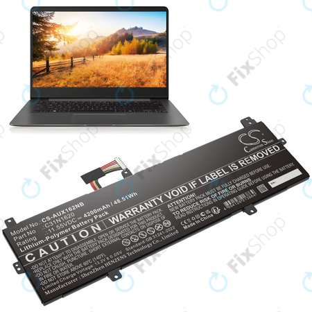 Μπαταρία για Asus BX430, Expertbook B5440fa, P5240ua-1a, 4200mAh, Li-Pol, 11.55V, C31N1620, HQ