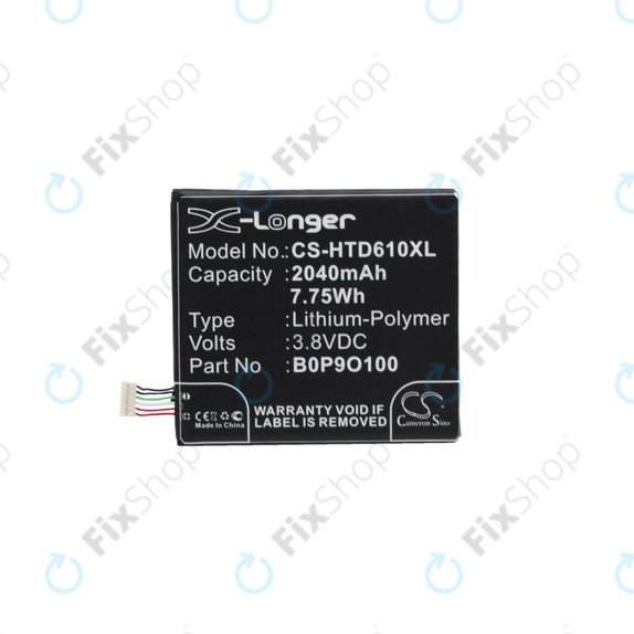 Μπαταρία για HTC Desire 610 A3, B0P9O100, 2040mAh, HQ