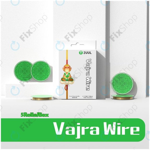 Καλώδιο Διαχωρισμού Οθόνης LCD Υπερ-λεπτό - 0.035mm x 100m (5τμχ) για 2UUL - Vajra Wire