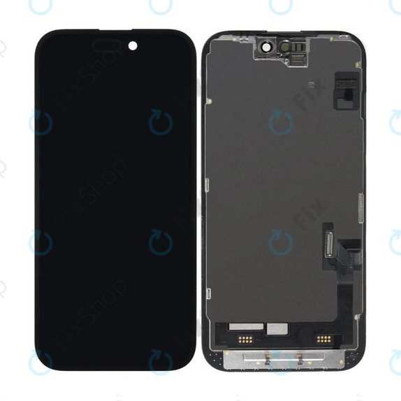 Οθόνη Hard OLED για iPhone 15, Αφής με πλαίσιο, FixPremium