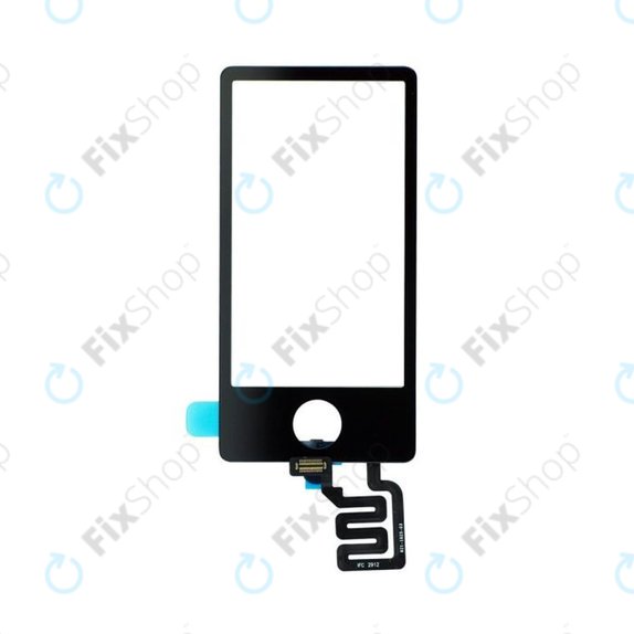 Οθόνη αφής για iPod Nano, 7th Gen, Μαύρο, Black