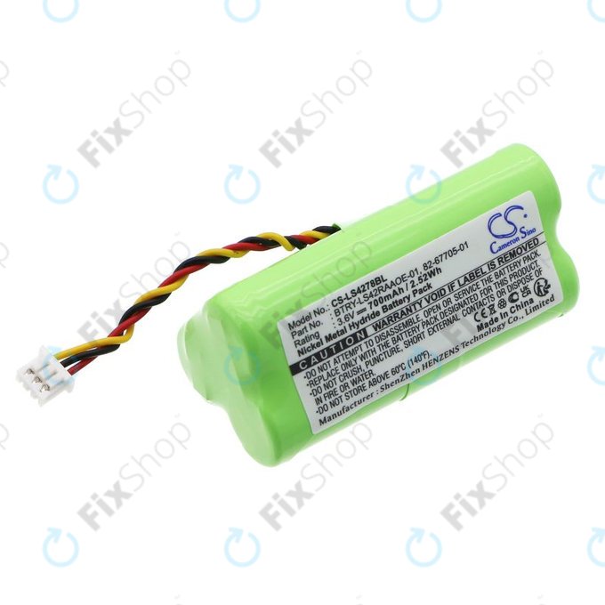 Μπαταρία για Symbol DS6878, LS4278, 700mAh, Ni-MH, 3.6V, BTRY-LS42RAAOE-01, HQ