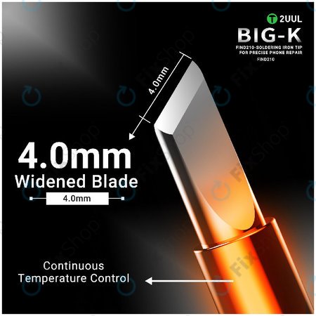 Μύτη κολλητηριού, τύπου μαχαίρι (K), 2UUL C210