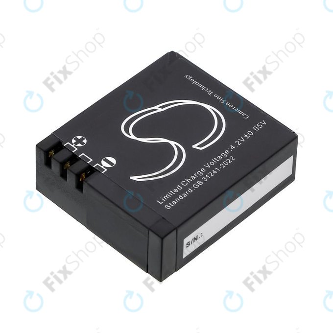 Μπαταρία για SJCAM SJ4000, SJ5000, 900mAh, Li-Ion, 3.7V, SJ4000B, HQ