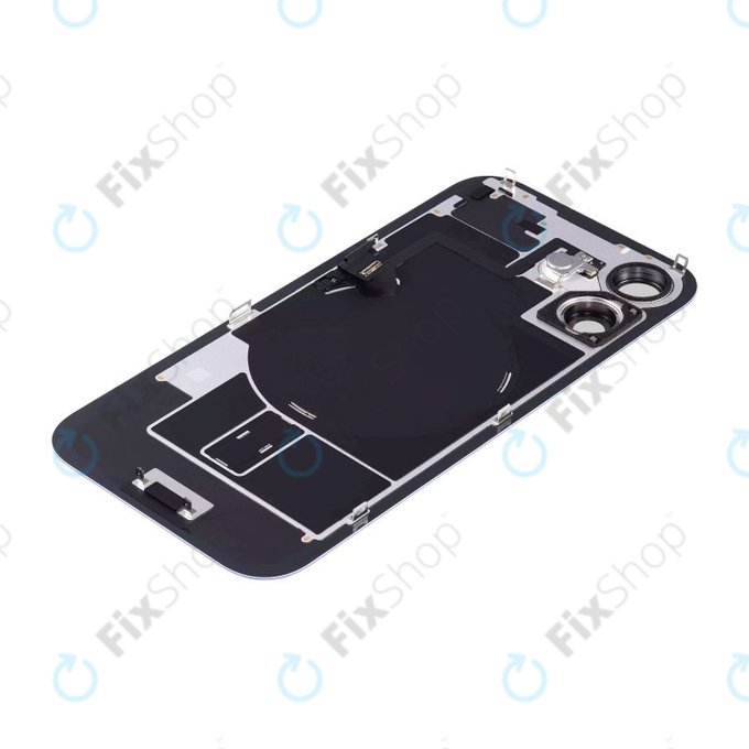 Πίσω Κάλυμμα Γυαλί + Φακός Κάμερας + Μεταλλική Πλάκα + Μαγνήτες Magsafe για iPhone 16 Plus | Ultramarine