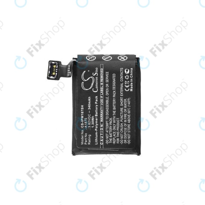 Μπαταρία για Apple Watch 3 42mm, GPS, A1875, 340mAh, HQ