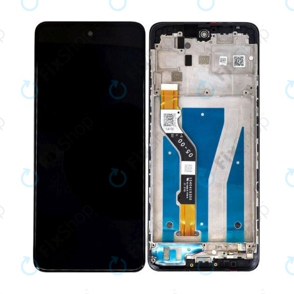 Συγκρότημα οθόνης για Motorola Moto G60, XT2135, Charcoal Gray, Aftermarket