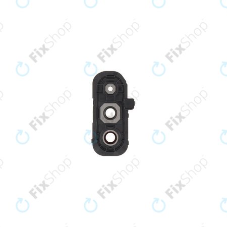 Γυαλί Φακού Πίσω Κάμερας με Πλαίσιο για Samsung A17 A176B, Μαύρο, Black