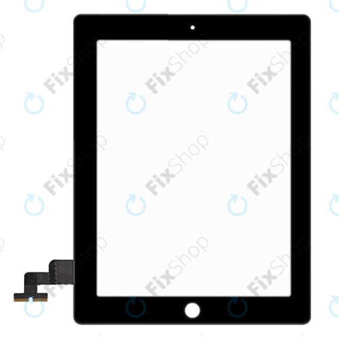 Οθόνη αφής για iPad 2, Μαύρο, Black