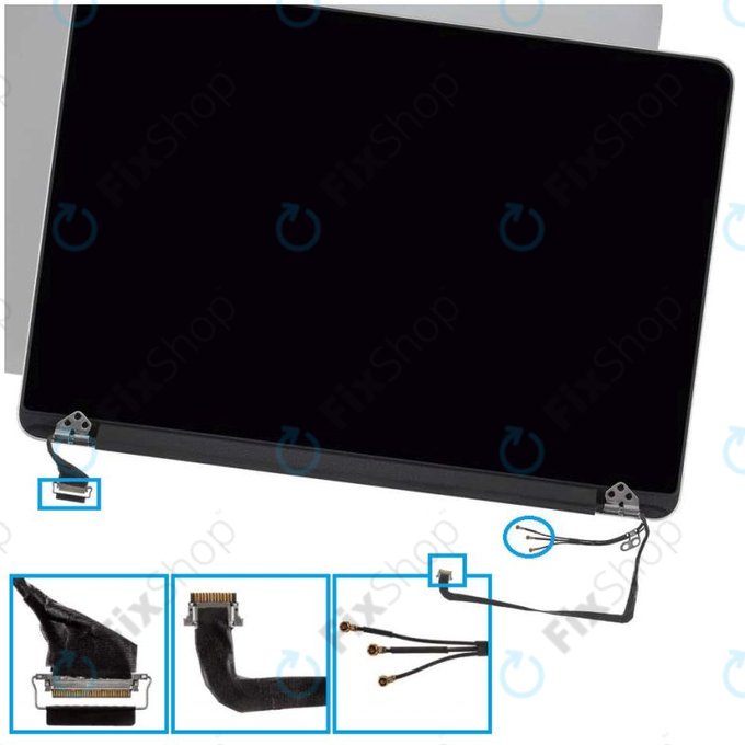 Συγκρότημα οθόνης για MacBook Pro 13", Τέλη 2013 – Μέσα 2014, A1502, Refurbished