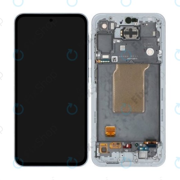 Συγκρότημα οθόνης για Samsung A55, A556B, Awesome Iceblue, Service Pack